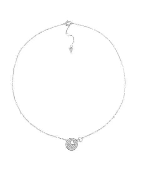 Collana Tavanti Giove in Oro Bianco con Pavé di Diamanti