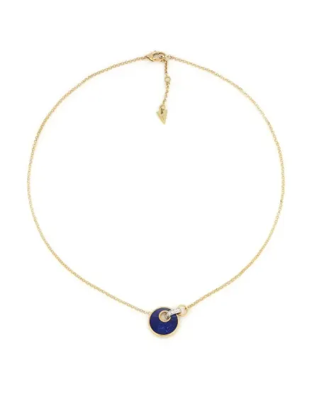 Collier Tavanti Giove en or jaune avec breloque, lapis-lazuli et diamants