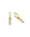 Tavanti Unica Yellow Gold Earrings with Diamonds