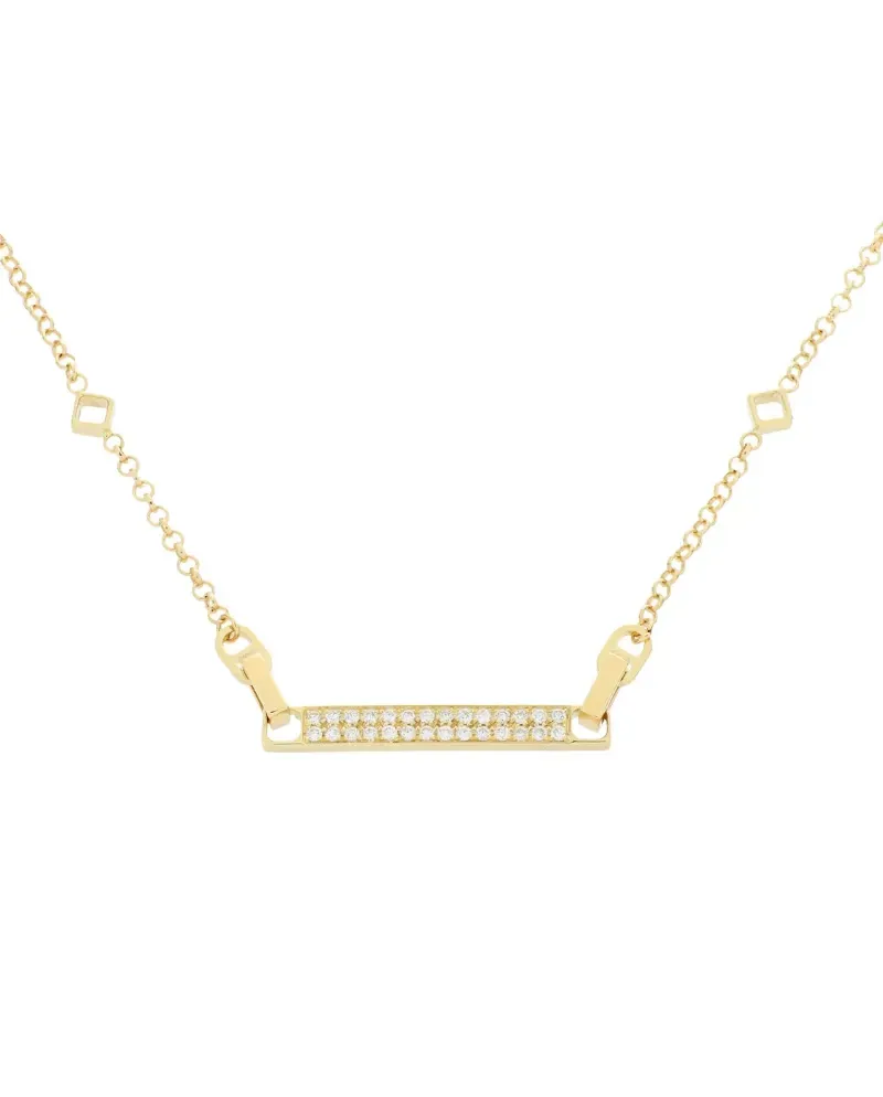 Collier Tavanti Unica en or jaune avec diamants