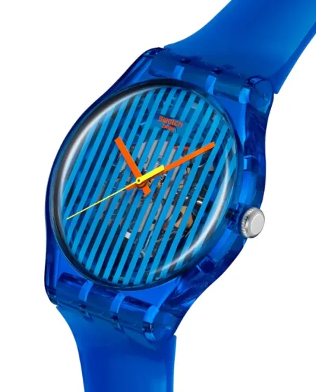 Montre Swatch Bleu Brillant