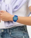 Montre Swatch Bleu Brillant