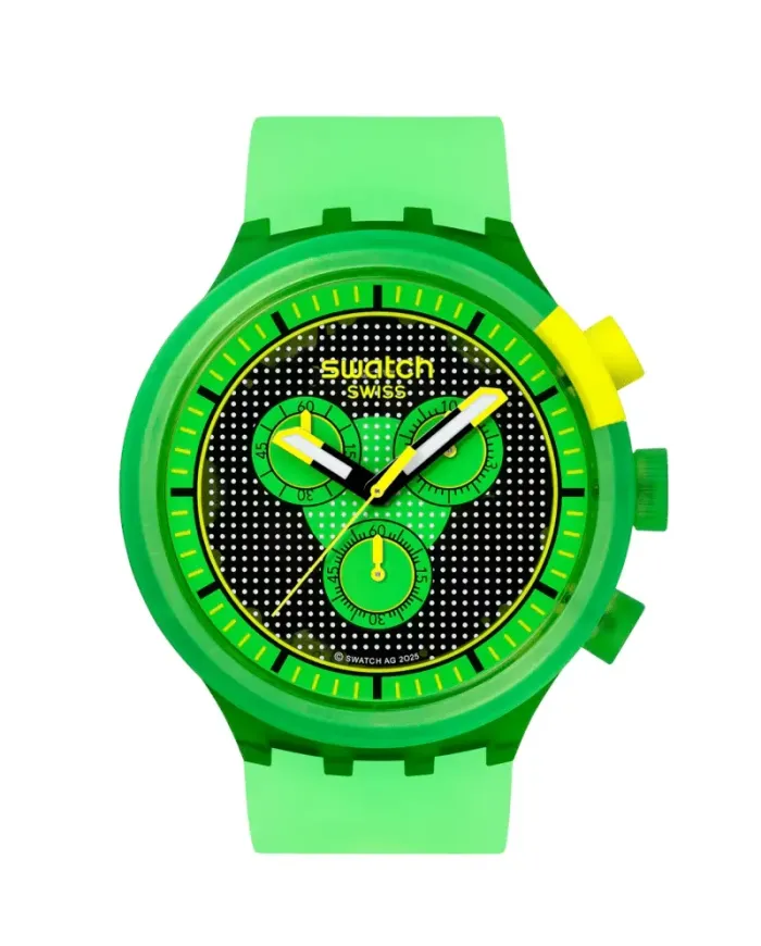 Montre Swatch Smash It Vert éclatant