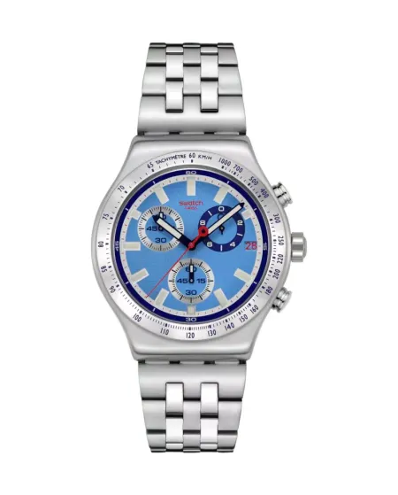 Swatch Midday in the Mirror Chronograph Watch