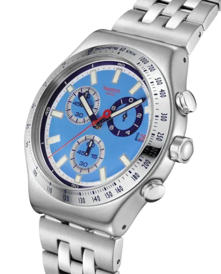 Swatch Midday in the Mirror Chronograph Watch