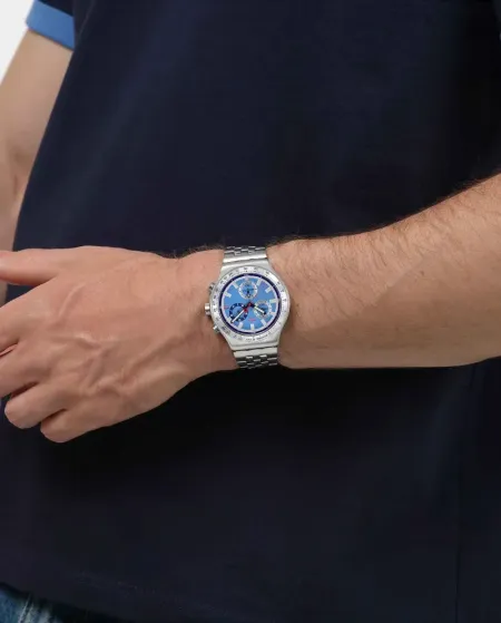 Swatch Midday in the Mirror Chronograph Watch