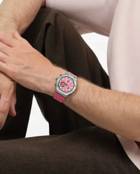 Orologio Cronografo Swatch Essential Barry Reflective