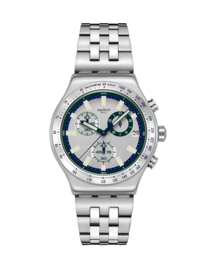 Montre Chronographe Swatch Essential Midnight in the Mirror