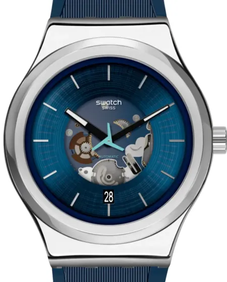 Orologio Automatico Swatch Essential Blurang