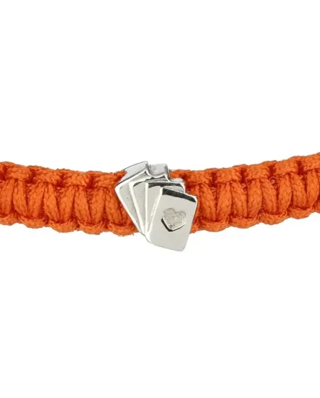 Concordia Jewellery Indole Bracelet with Lilac Cord and Paw