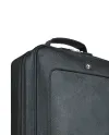 Montblanc Sartorial Companion Rectangular Backpack in Tweed Blue Leather