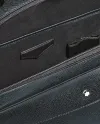 Zaino Rettangolare Montblanc Sartorial Companion in Pelle Tweed Blue