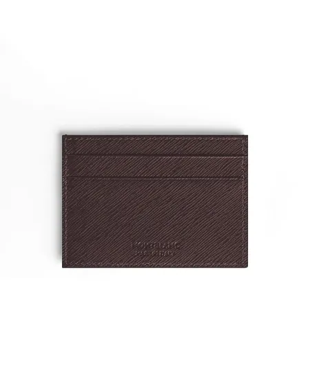 Montblanc Sartorial Brown Leather 5-Cash Card Holder