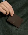 Portacarte  Montblanc Sartorial in Pelle Marrone a 5 Scomparti