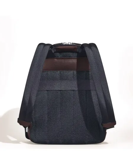 Montblanc Sartorial Medium Backpack 3 Compartments in Khaki Leather