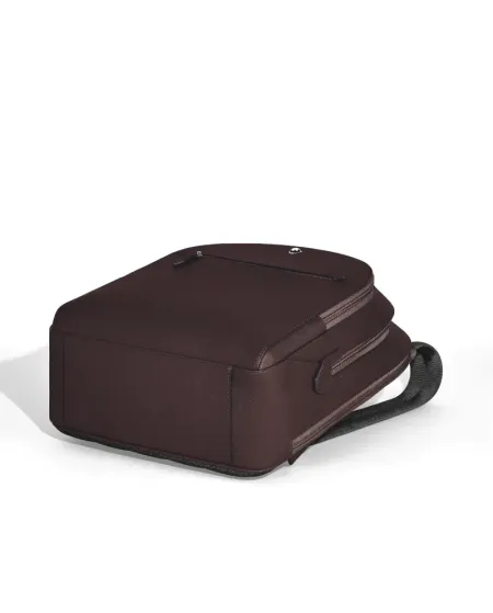 Montblanc Sartorial Medium Backpack 3 Compartments in Khaki Leather