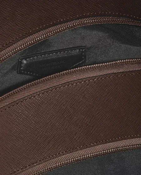 Montblanc Sartorial Medium Backpack 3 Compartments in Brown Leather