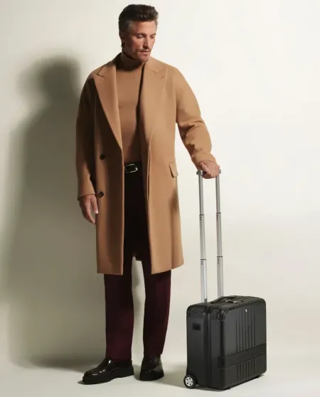 Montblanc Pilot Trolley Suitcase MY4810 Black