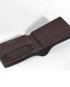 Portafoglio Montblanc Sartorial in Pelle Marrone a 8 Scomparti