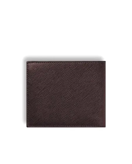 Portefeuille Montblanc Sartorial en cuir marron à 8 compartiments