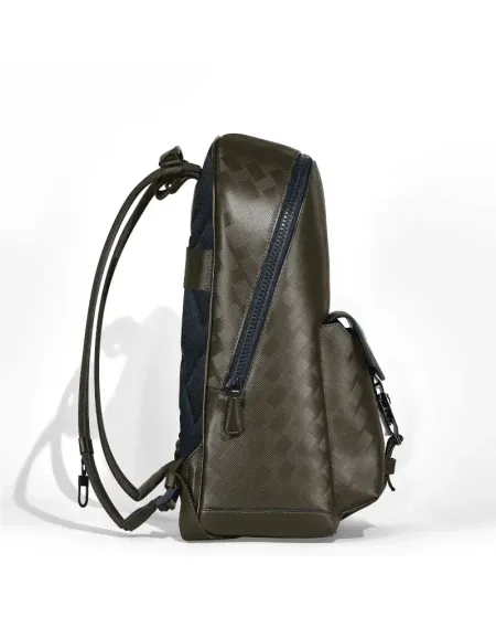 Sac à dos en cuir Montblanc M-Lock Extreme 3.0 couleur kaki