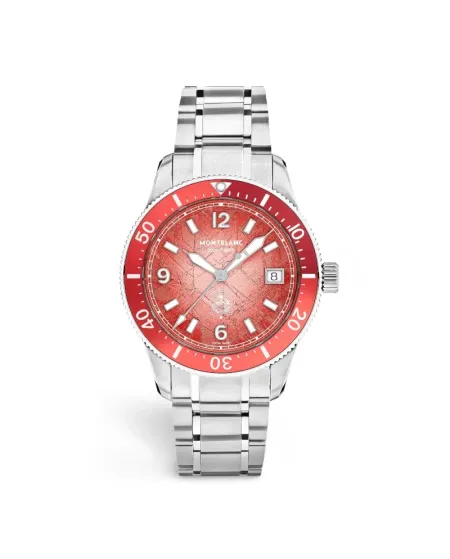 Montre Montblanc Iced Sea Automatic Date Double Bracelet Édition Limitée