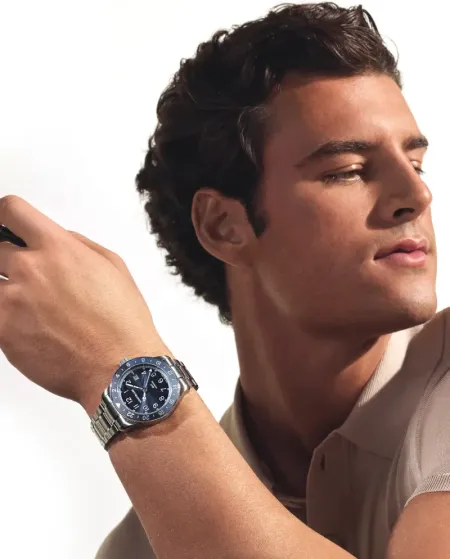 Orologio Montblanc 1858 GMT Blu 0 Oxygen