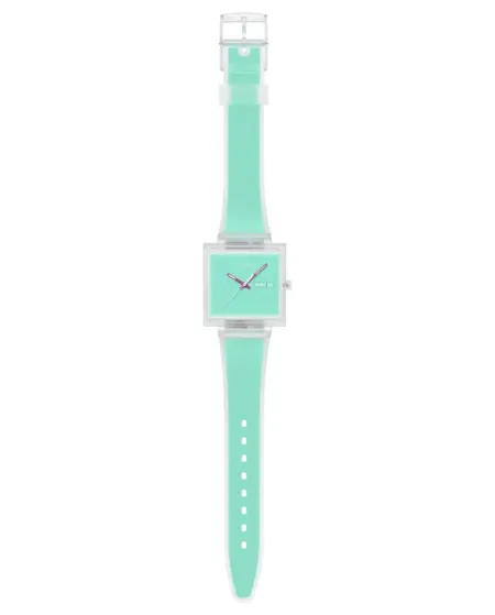 Montre Swatch Et si... See Thru Mint ?