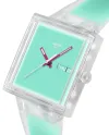 Montre Swatch Et si... See Thru Mint ?