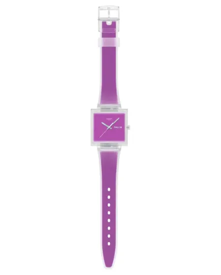 Orologio Swatch What if... See Thru Magenta?