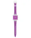 Montre Swatch Et si... Magenta transparent ?