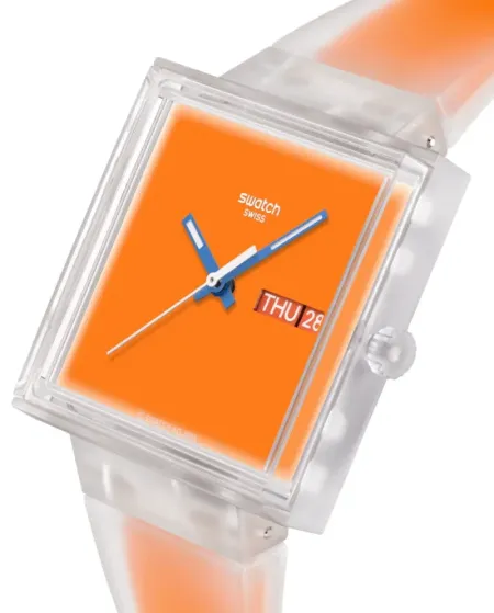 Orologio Swatch What if... See Thru Orange?