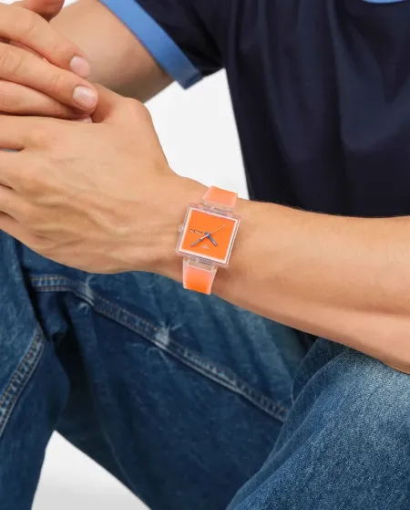 Orologio Swatch What if... See Thru Orange?