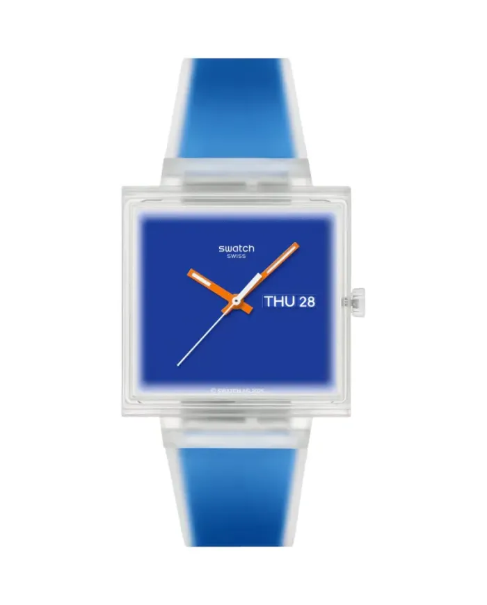 Orologio Swatch What if... See Thru Blue?