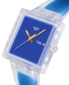 Montre Swatch Et si... Bleu transparent ?