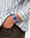 Montre Swatch Et si... Bleu transparent ?