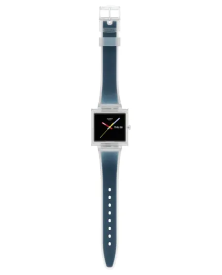 Montre Swatch Et si... Noir transparent ?