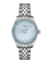 Montre Tissot Ballade 34 mm avec cadran bleu et bracelet en acier