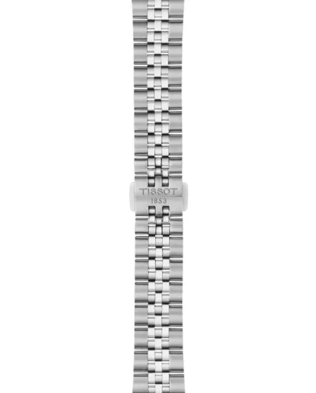 Tissot Ballade 34mm Watch with Blue Dial and Steel Bracelet