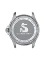 Tissot Seastar 1000 40mm Watch with Turquoise Dial and Steel Strap