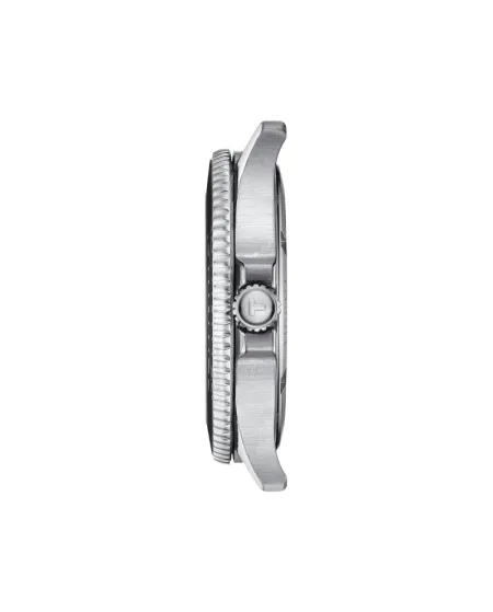 Tissot Seastar 1000 40mm Watch with Turquoise Dial and Steel Strap