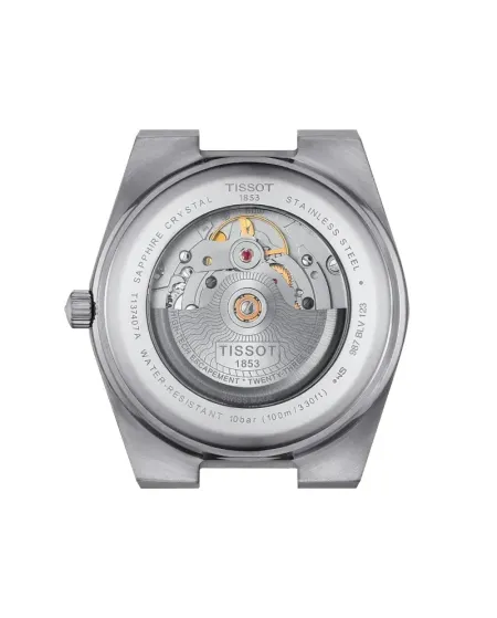 Tissot PRX Powermatic 80 Watch with Gradient Blue Dial and 40mm Steel Bracelet