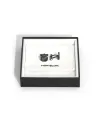 Boutons de manchette octogonaux Montblanc Extreme 3.0 en acier avec insert PVD