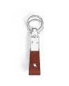 Portachiavi Montblanc Sartorial in Pelle Marrone Chiaro