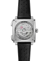 Tag Heuer Monaco Chronographe Automatique en Titane avec Cadran Bleu et Bracelet en Cuir