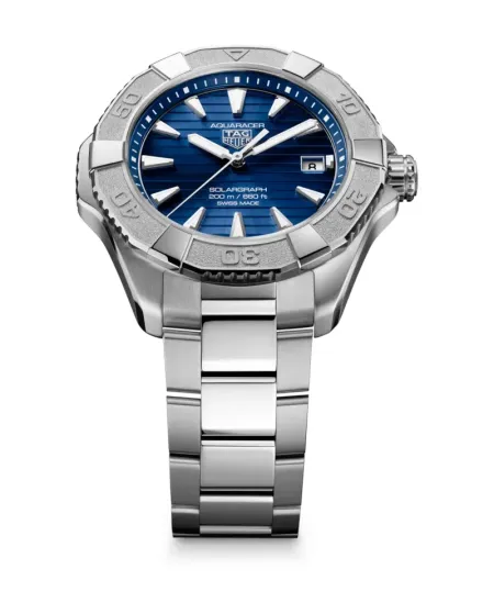Orologio Tag Heuer Aquaracer Professional 200 Solargraph Blu 40mm