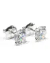 Orecchini Punto Luce Crivelli in Oro Bianco e Diamanti 2,40 ct