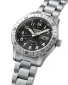 Seiko 5 Sports Field Watch Black Dial Steel Strap