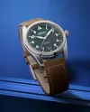 Orologio Alpina Pilot Startimer Automatic Blu con Cinturino Pelle 40 mm