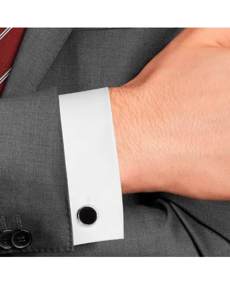 Gemelli Montblanc Meisterstück con Onice Nera